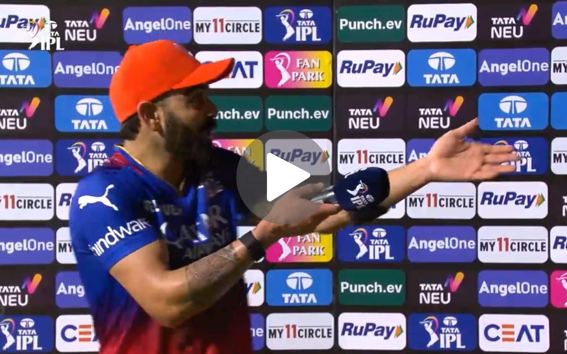 [Watch] Kohli & Green's 'Cute-Funny' Moment During Orange Cap Ceremony